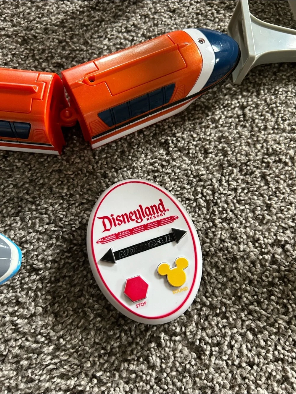 Disney double monorail train set